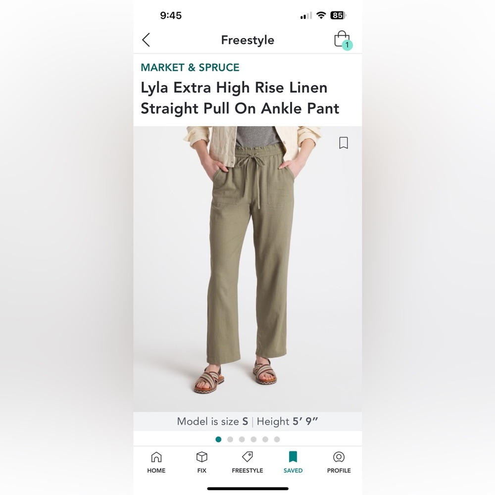 Linen Pant - Picture 4 of 7